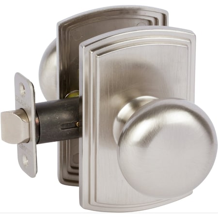 Delaney Hardware Italian Collection Santo Satin Nickel Hall/Closet Door Knob 364601